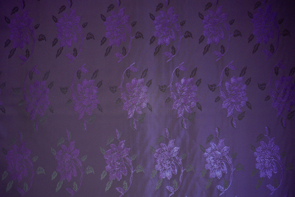 Setificato Floreale Viola  H 140 CM - 10 cm