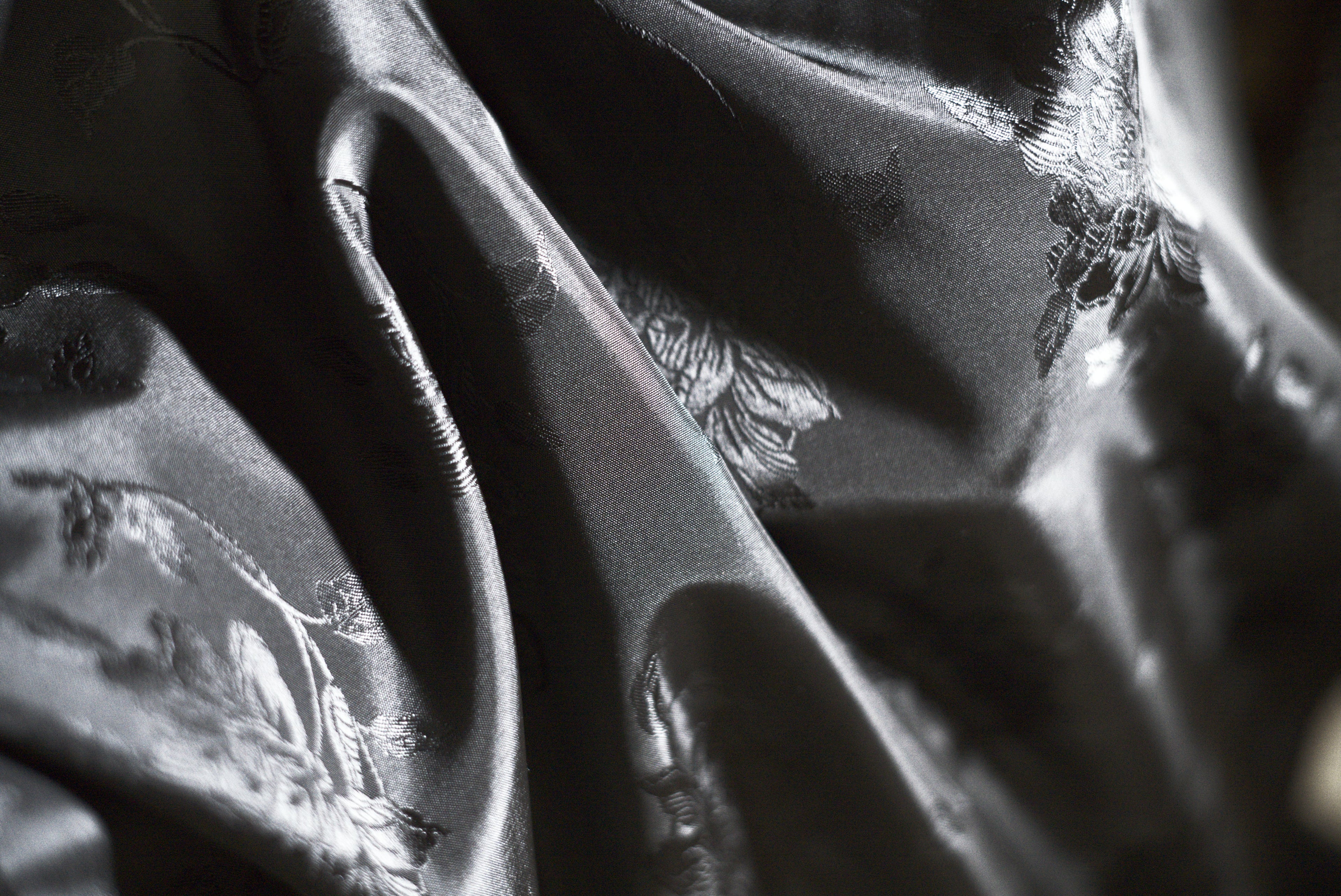 Setificato Floreale Nero  H 140 CM - 10 cm