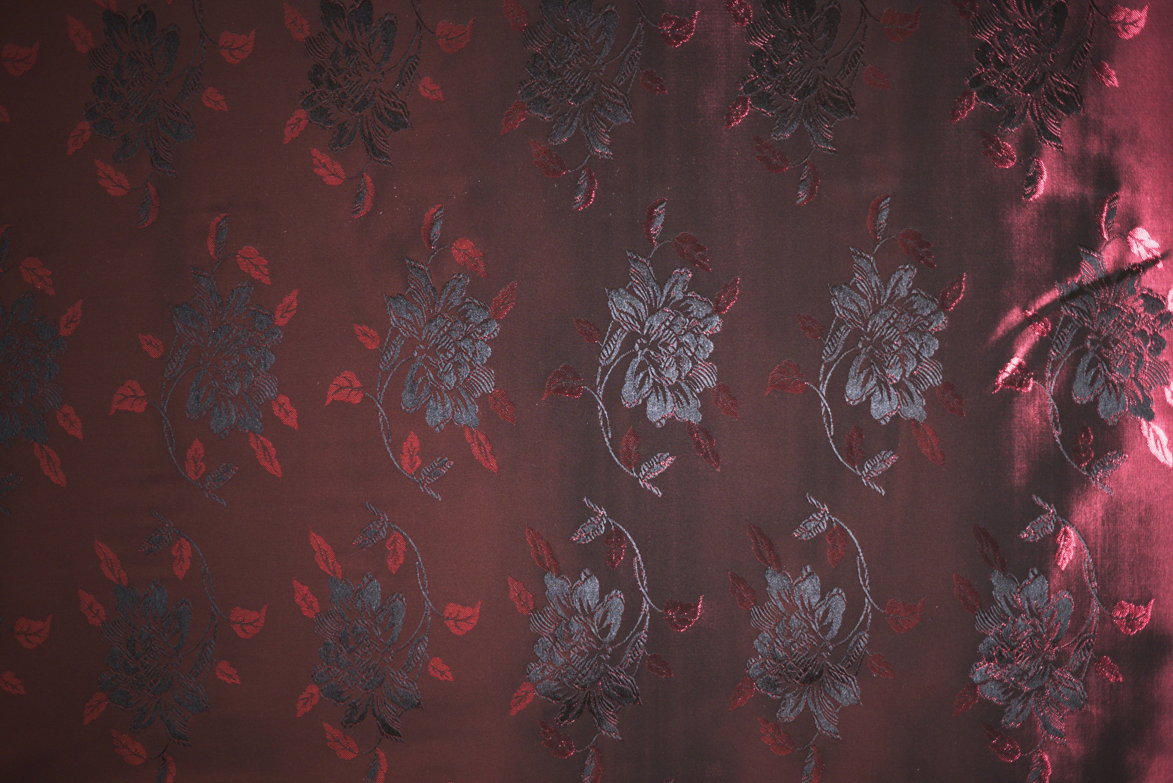 Setificato Floreale Rosso  H 140 CM - 10 cm