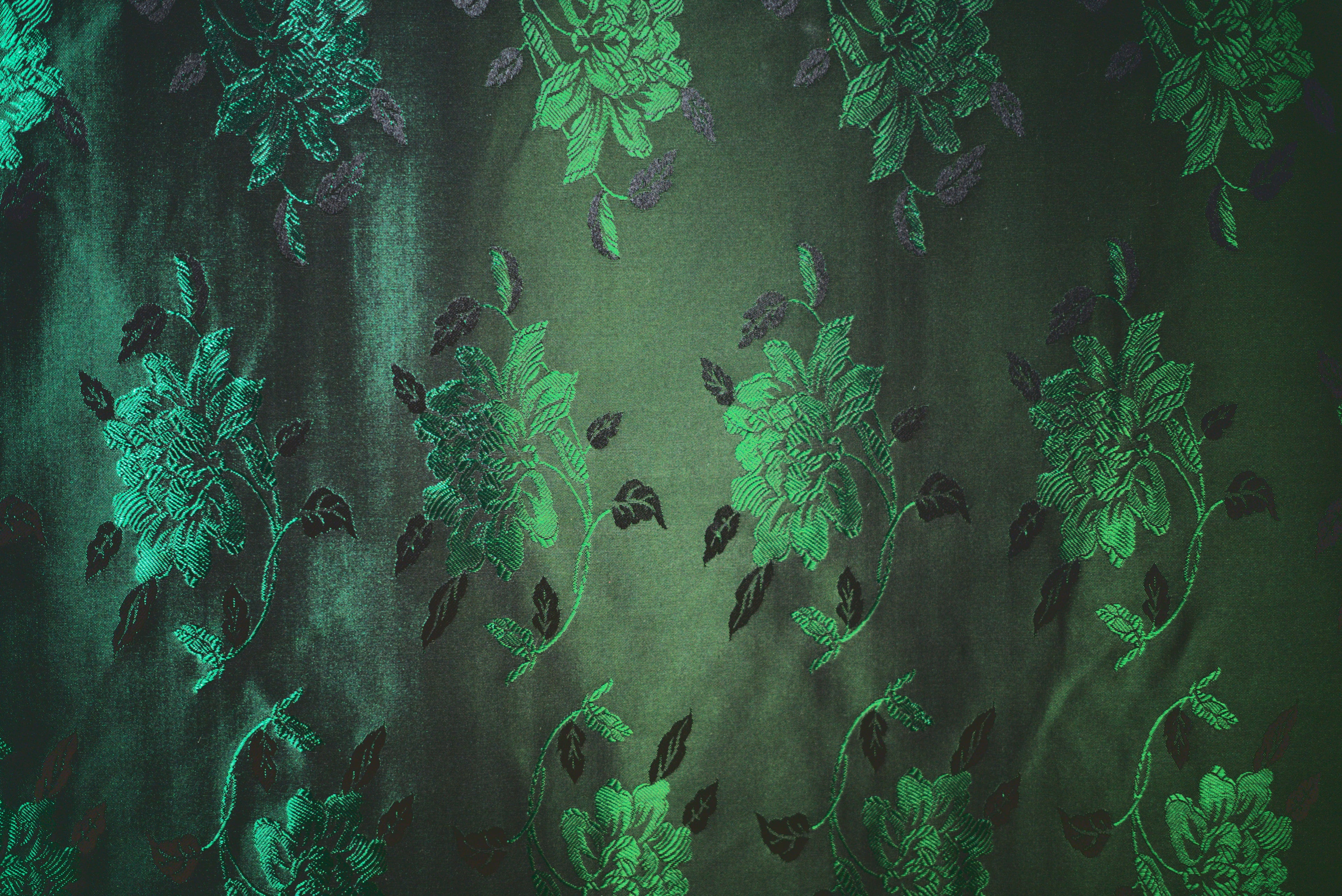 Setificato Floreale Verde  H 140 CM - 10 cm