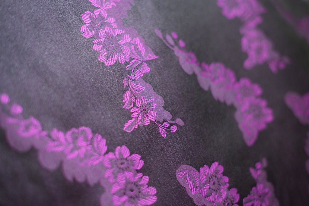 Misto seta Floreale Violetto  H 140 CM - 10 cm