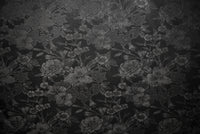 Setificato Floreale nero