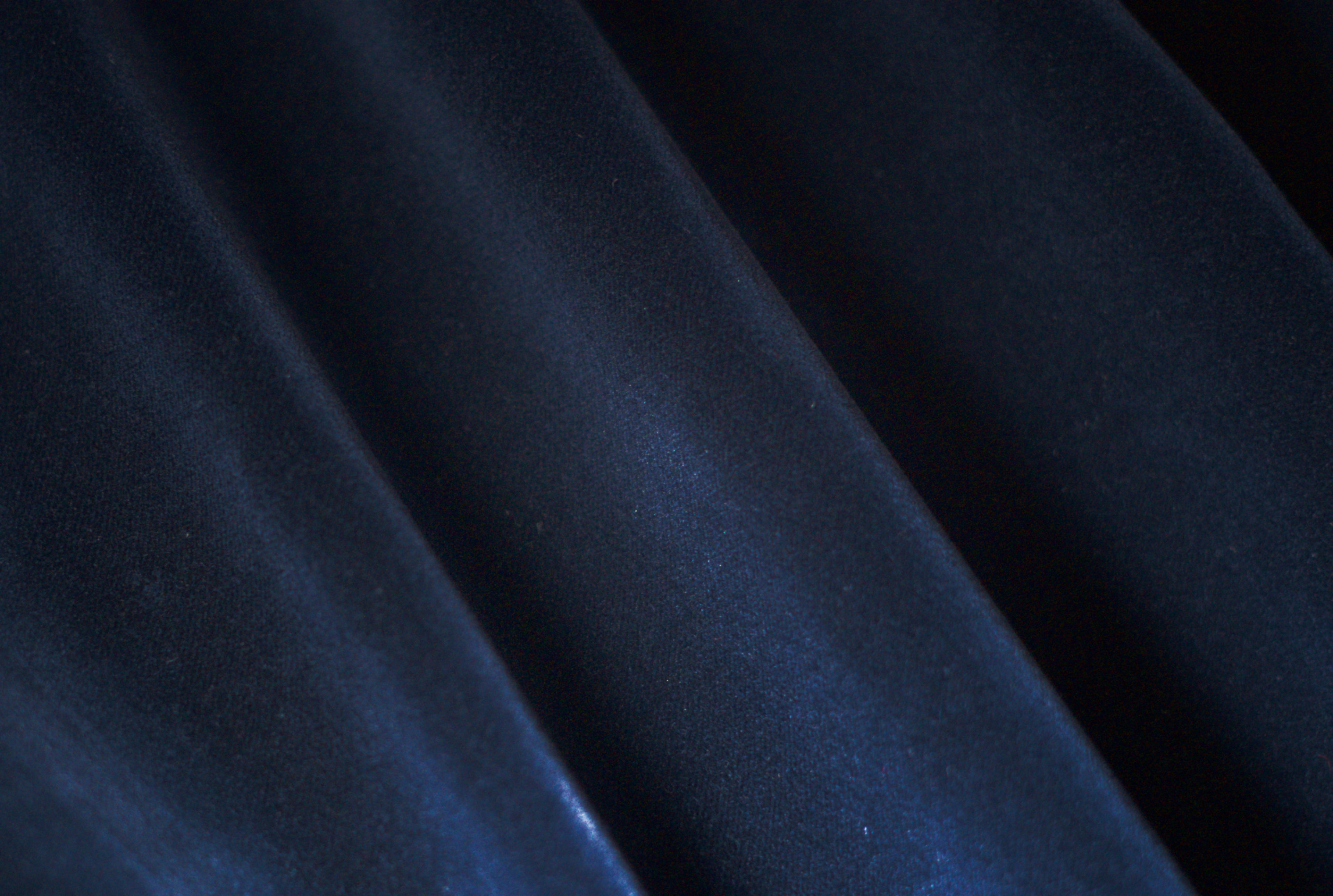 Velluto di cotone Nero qualità suprema H 140 CM - 10 cm