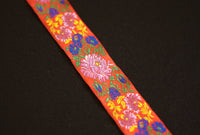 Passamaneria Broccato fondo rosso