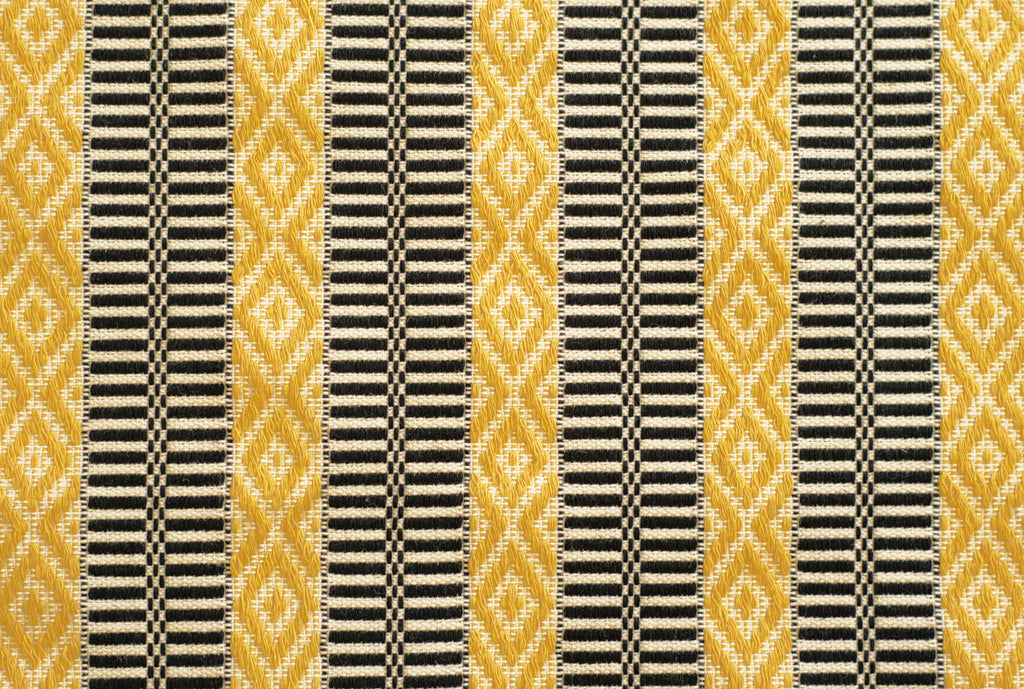 BISACCIA E ROMBO GIALLO Lana e Cotone H 182 cm 10 cm